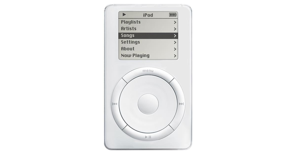 iPod Original | 2001 | 1st Generation